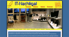 Desktop Screenshot of it-nachtigal.de